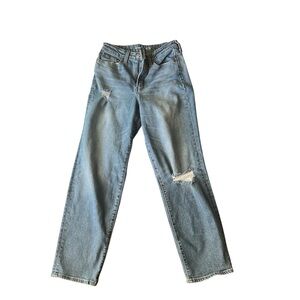 Old Navy Light Blue Women's Loose Straight Leg Jeans